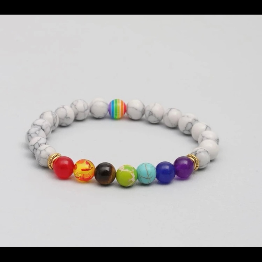 Pride chakra bracelet